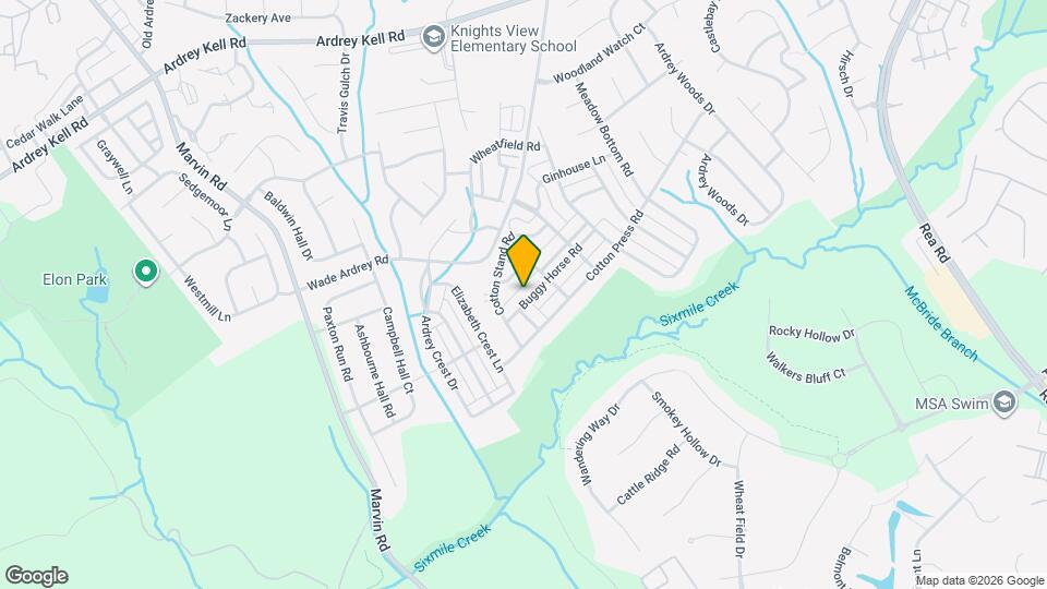 10124 Buggy Horse Rd Map and Location Details