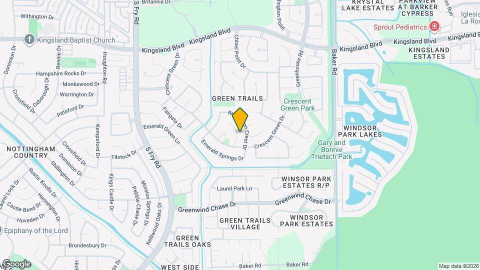 1335 Crescent Pkwy Ct Map and Location Details