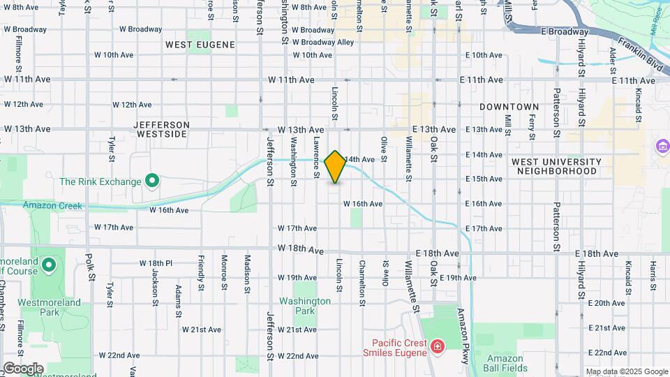 1548 Lincoln St Map and Location Details