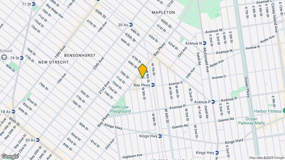 1441 W 9th St Map and Location Details