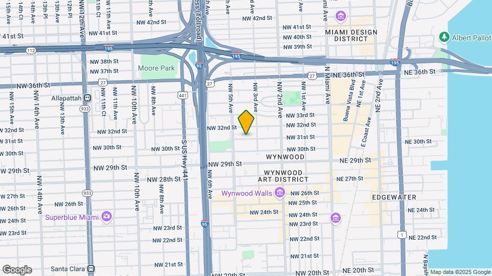 349 NW 31st St, Unit S1 Map and Location Details
