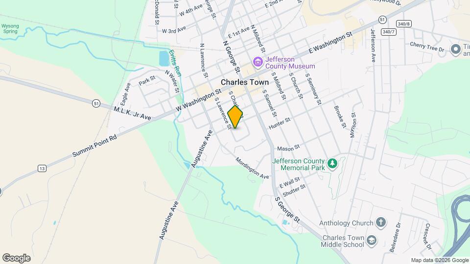 413 S Lawrence St Map and Location Details