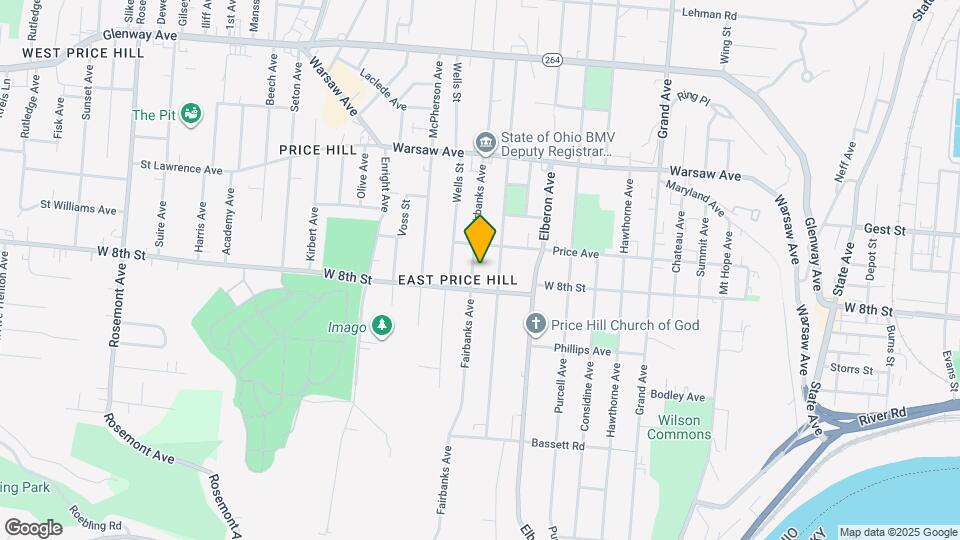 812 Fairbanks Ave Mapa y Detalles de la Ubicación