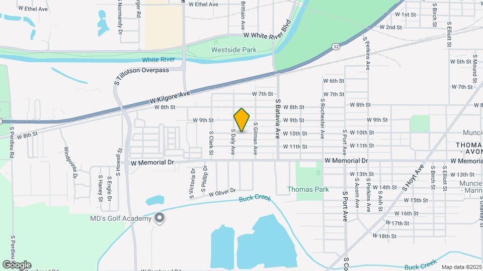 2405 W 10th St Map and Location Details