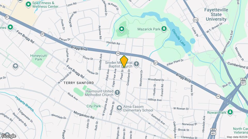 526 Pearl St Map and Location Details