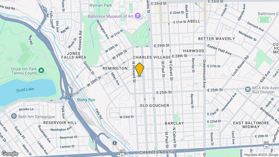 108 W 26th St, Unit 108 West Map and Location Details
