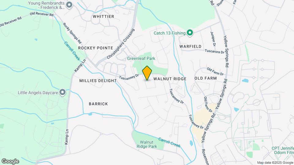 2103 Paxton Terrace Map and Location Details