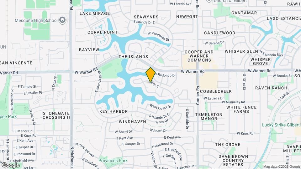 1024 W Starward Ct Map and Location Details