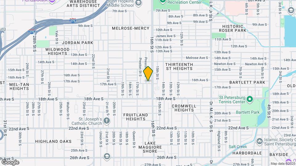 1650 Prescott St S Map and Location Details