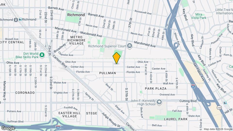 3521 Center Ave Map and Location Details