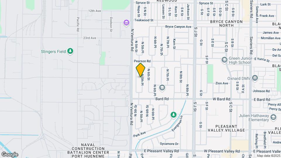 1545 N 5th Pl, Unit A Map and Location Details
