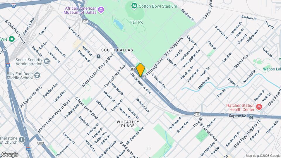 3306 Dallas St Map and Location Details