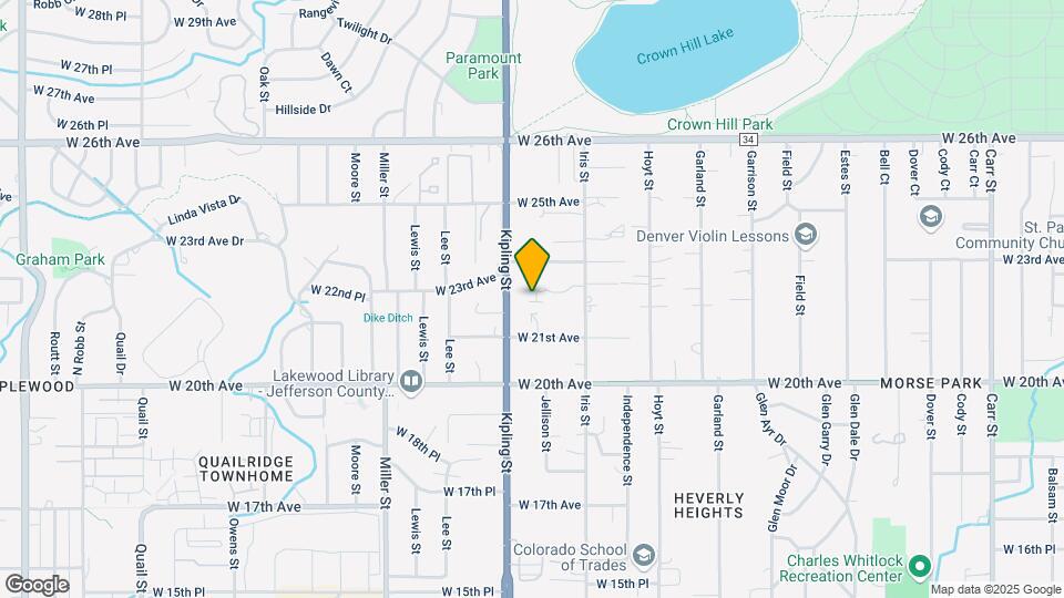 9842-9856 W 22nd Pl Mapa y Detalles de la Ubicación