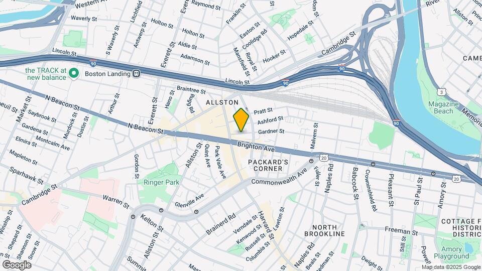 15 Gardner St, Unit 2 Map and Location Details