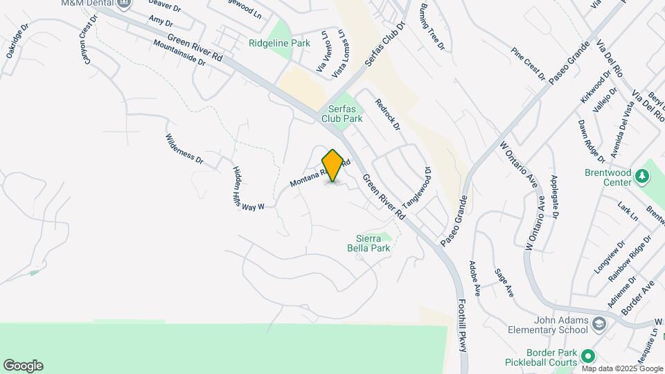 2500 San Gabriel Way Map and Location Details