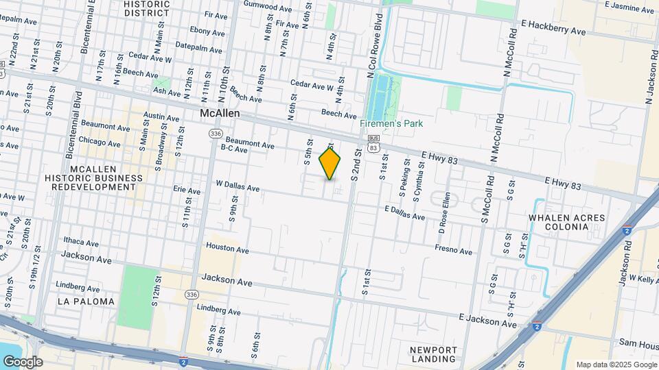 309 S 4th St Map and Location Details