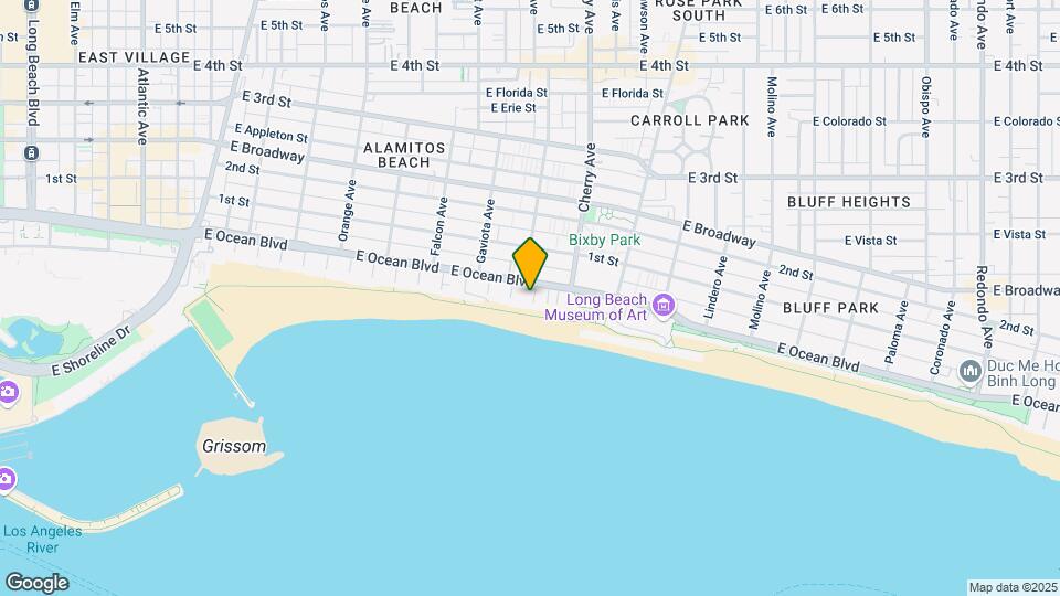 Beach Villa Apartments Map and Location Details