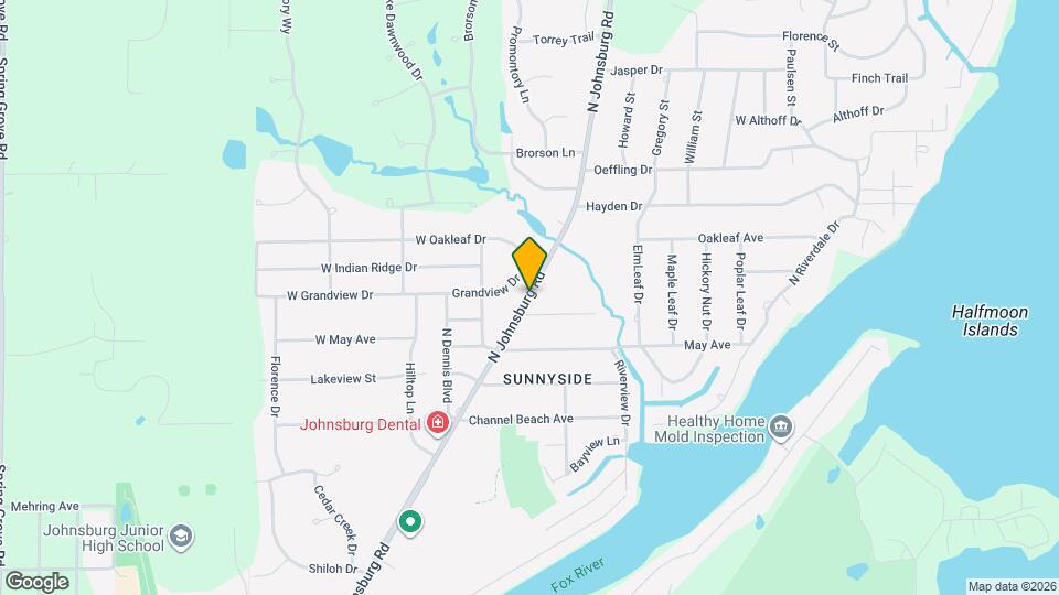 4418 N Johnsburg Rd Map and Location Details