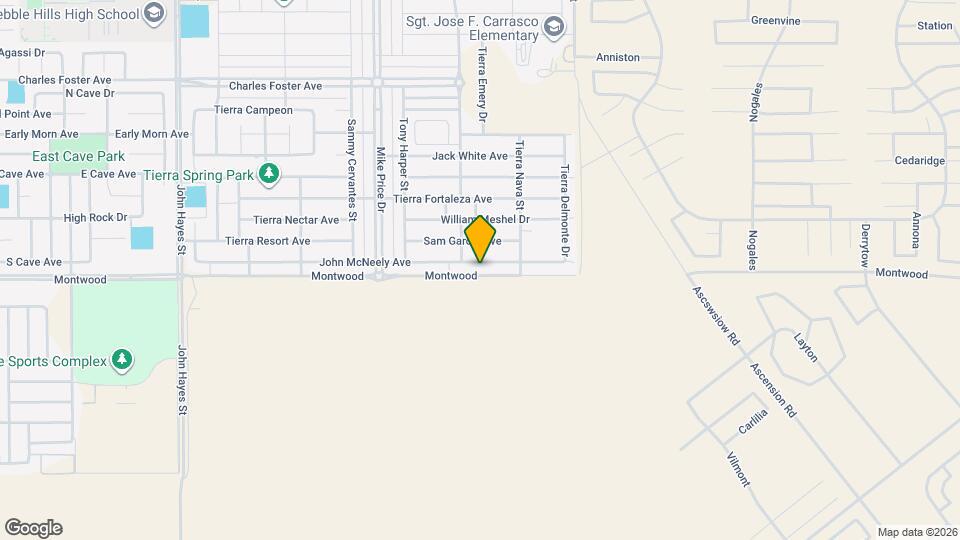 14816 John McNeely Ave Map and Location Details