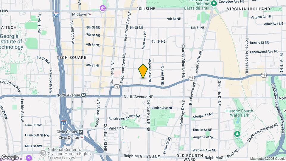 691 Penn Ave NE Map and Location Details
