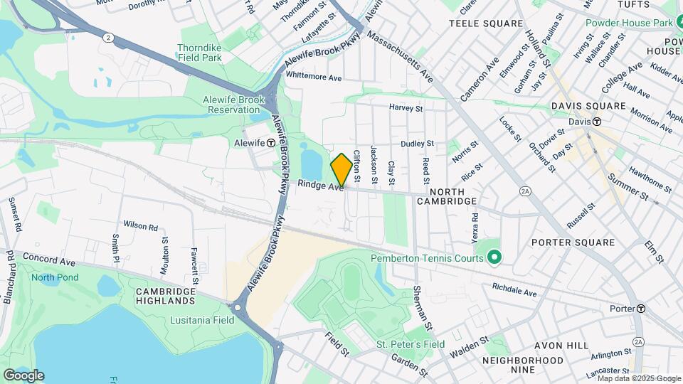 320 Rindge Ave Mapa y Detalles de la Ubicación