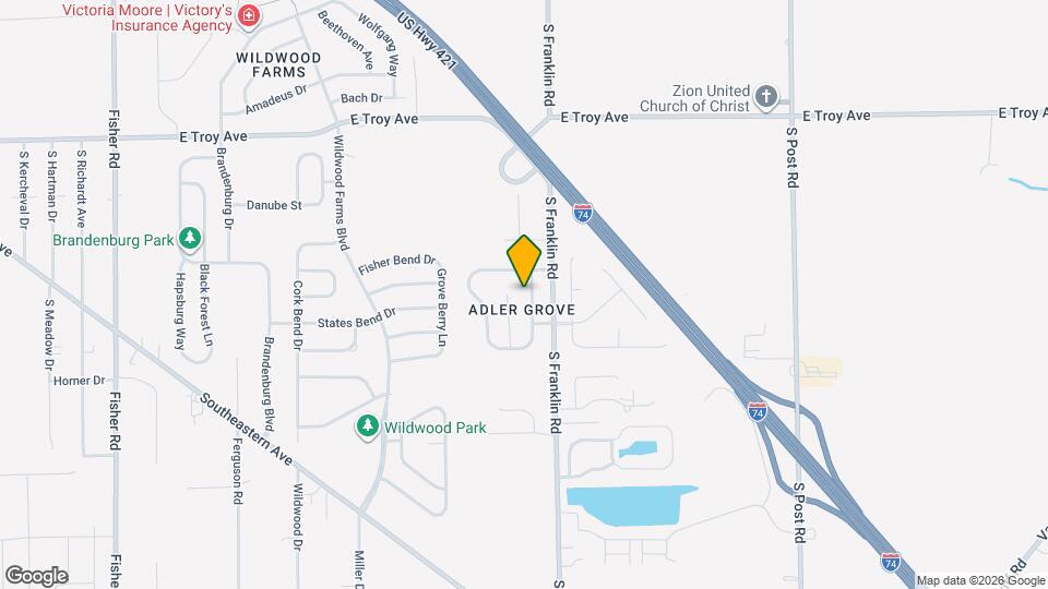 3324 Summer Breeze Ln Map and Location Details