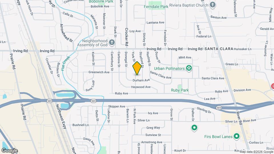 2485 York St Map and Location Details