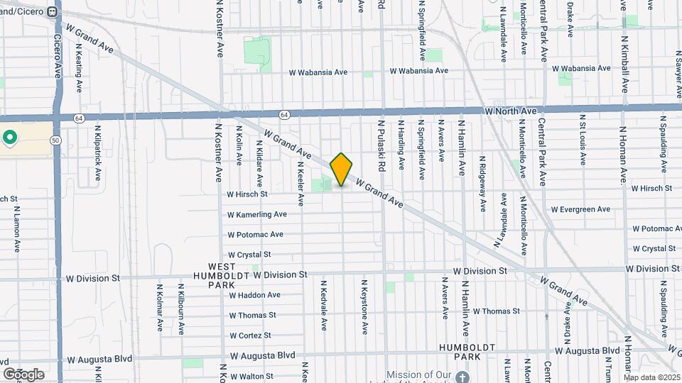 1401 N Karlov Ave Map and Location Details
