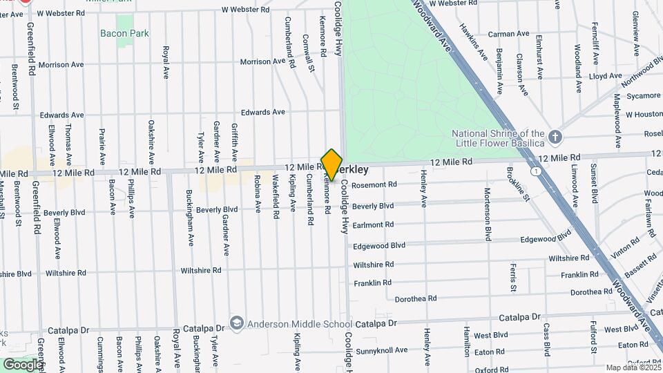 3300 Kenmore Rd Map and Location Details
