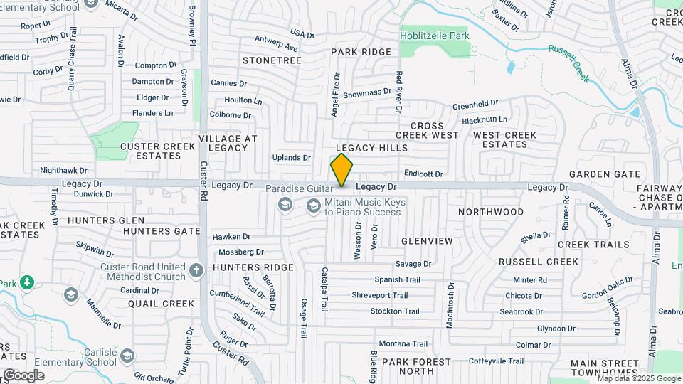 1817 Walters Dr Map and Location Details