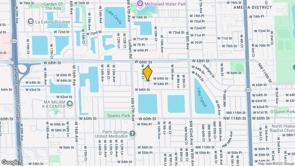 6464 W 11th Ave Map and Location Details