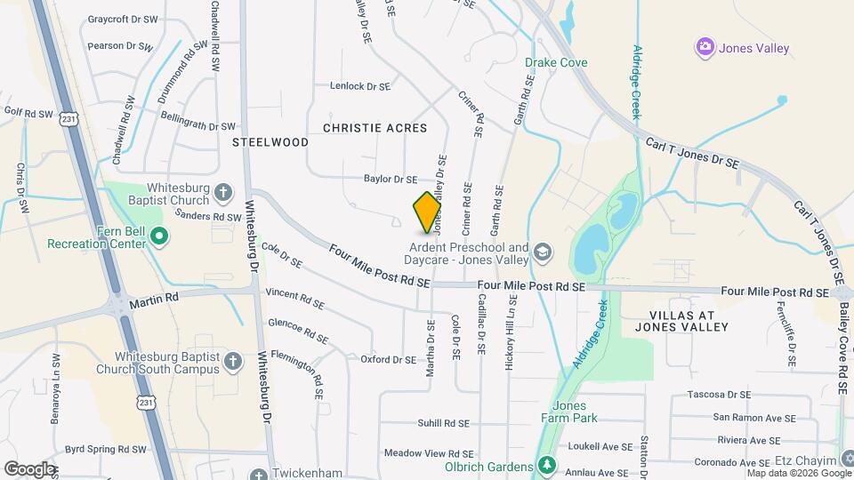 7110 Jones Valley Dr SE Map and Location Details