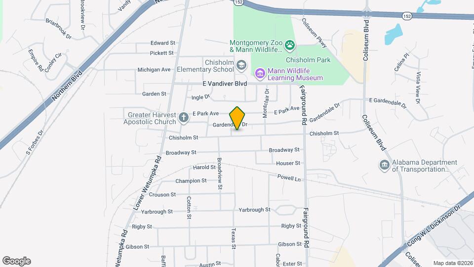 305 Chisholm St Map and Location Details