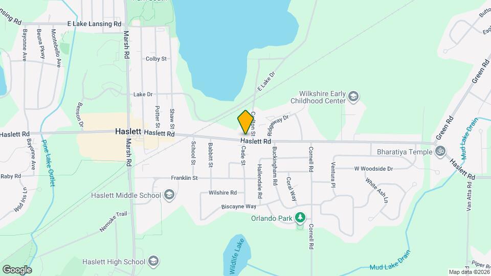 1392 Haslett Rd Map and Location Details