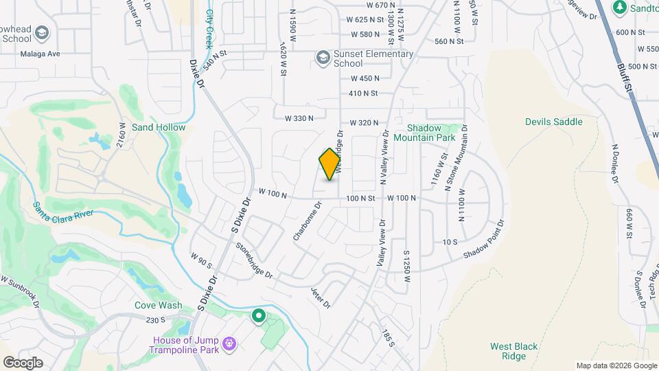187 187 N Westridge Dr Map and Location Details