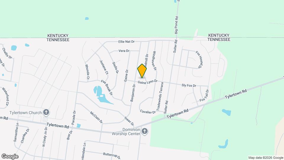 739 Gaine Lynn Dr Map and Location Details