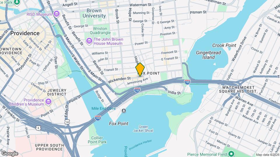 373 Wickenden St, Unit 2 Map and Location Details