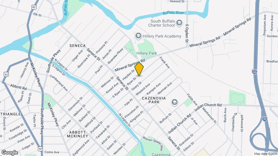 59 Ryan St Map and Location Details