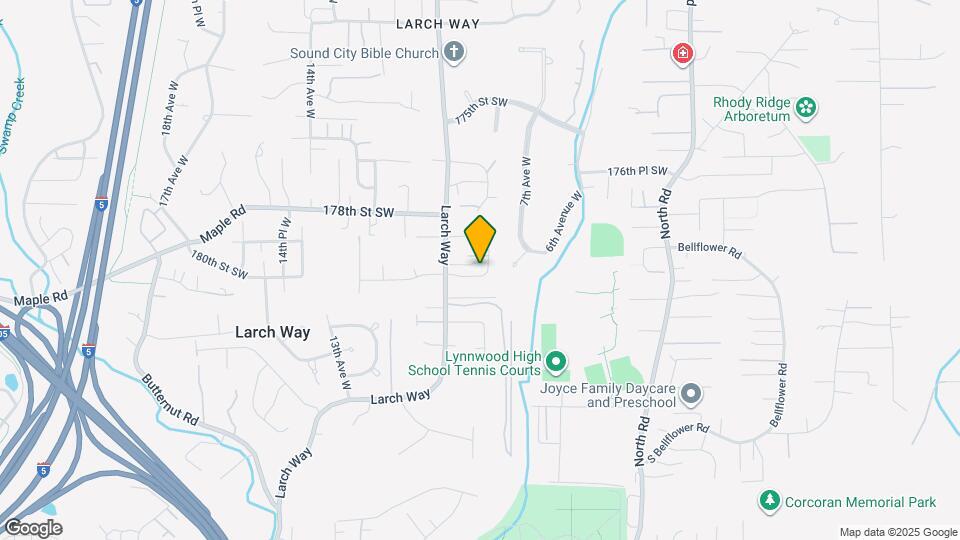 821 180th St SW Map and Location Details