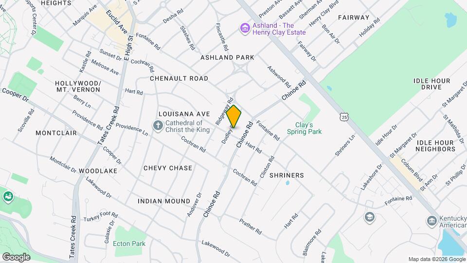 338 Dudley Rd Map and Location Details