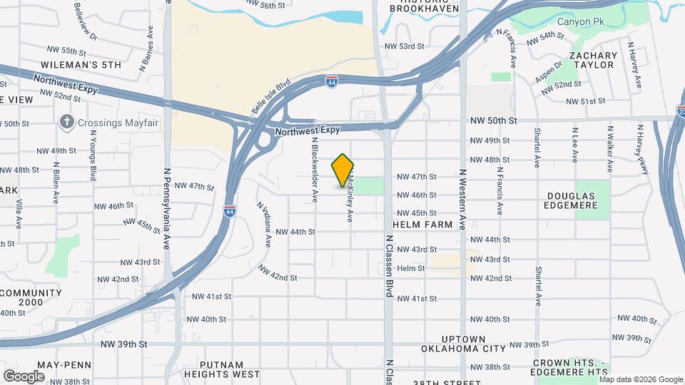 1505 NW 46th St Map and Location Details