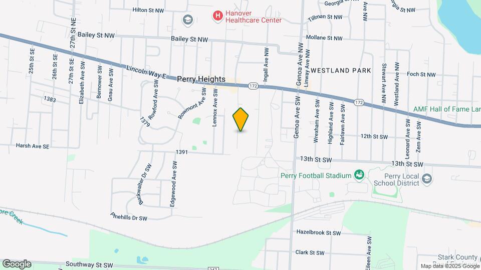 508 Hinderer Ave SW Map and Location Details