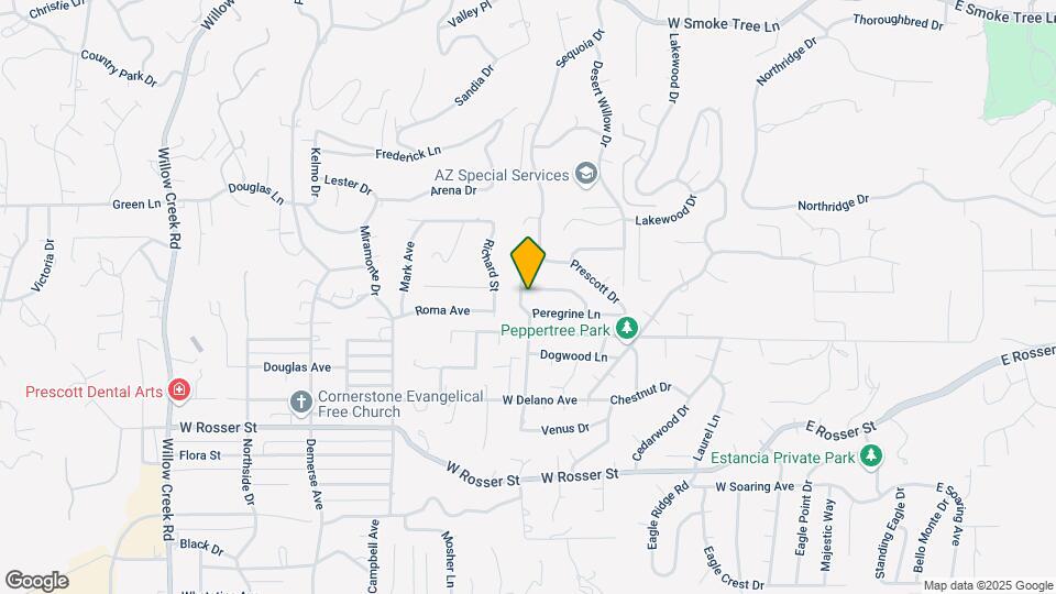 2045 Sequoia Dr Map and Location Details