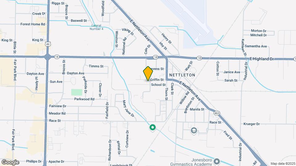 3805 Griffin St Map and Location Details