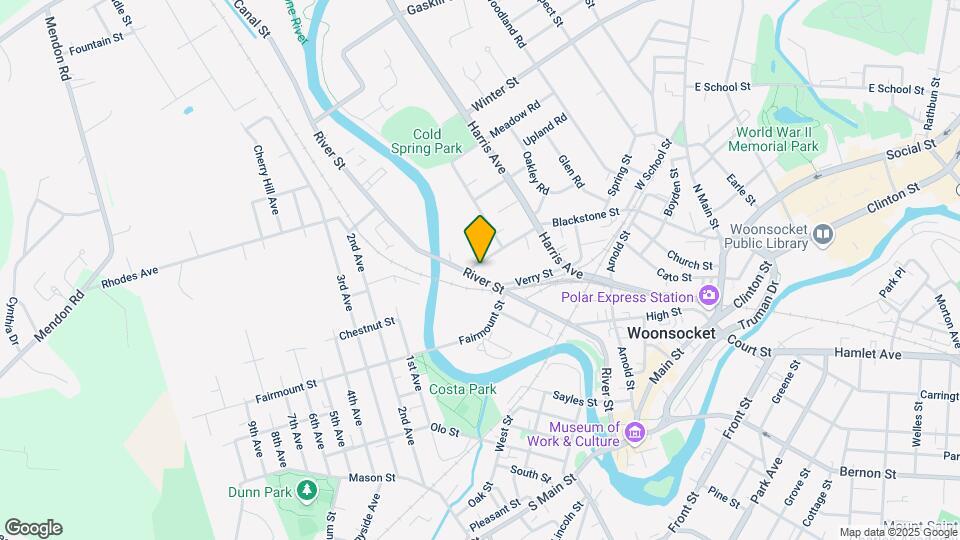604 Blackstone St, Unit 1 Map and Location Details