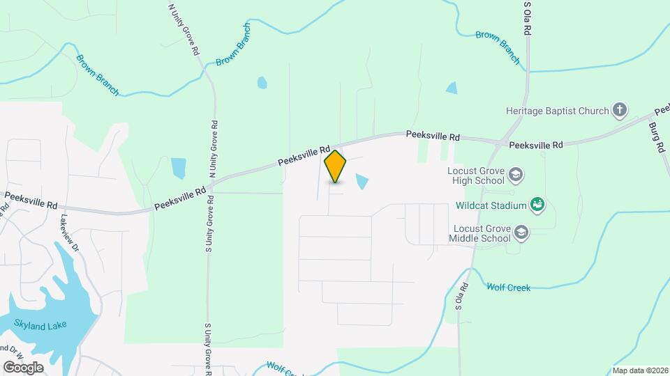 1501 Big Bud Ln, Unit 1 Map and Location Details