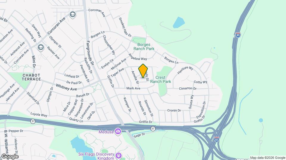 116 Cynthia Ave Map and Location Details