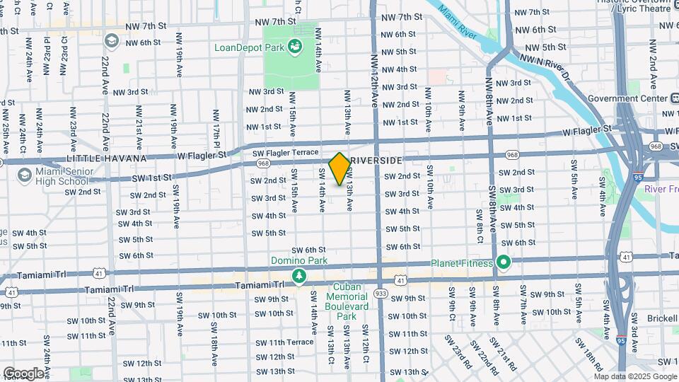 1327 SW 3rd St Mapa y Detalles de la Ubicación
