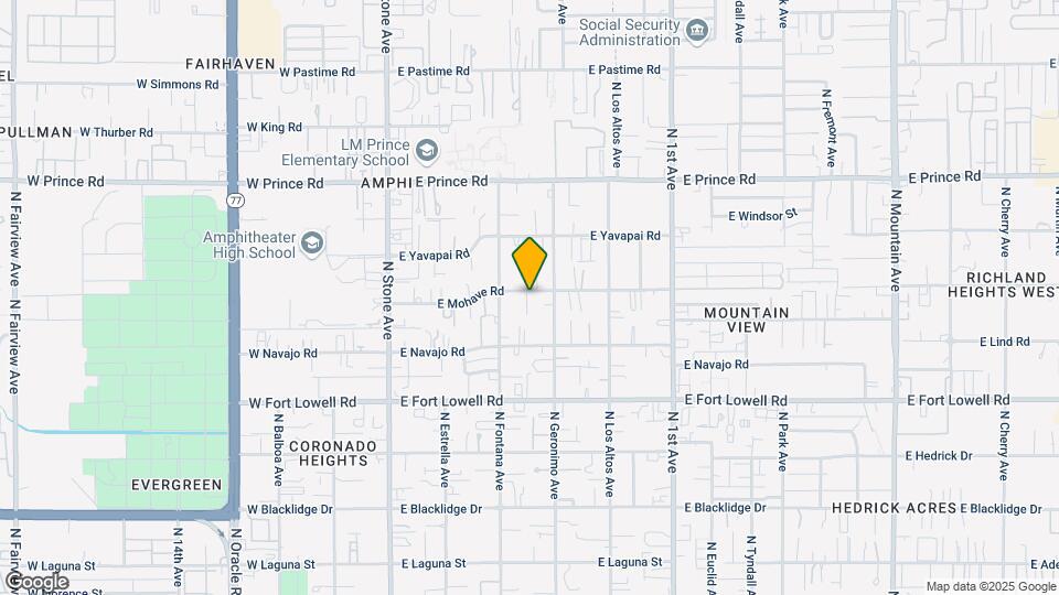 320 E Mohave Map and Location Details
