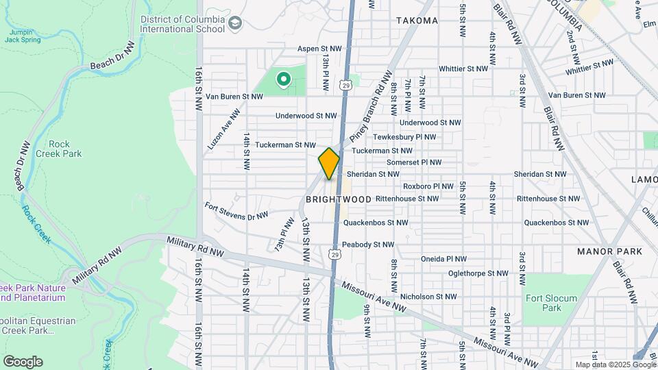 6217 12th St NW Map and Location Details